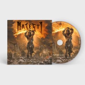 Cover for Majesty · Back To Attack (CD-Digipac) (CD) [Limited edition] [Digipak] (2023)