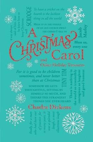 Cover for Charles Dickens · Christmas Carol and Other Holiday Treasures - Word Cloud Classics (Paperback Bog) (2025)