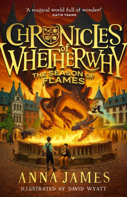 Cover for Anna James · The Season of Flames - Chronicles of Whetherwhy (Gebundenes Buch) (2025)