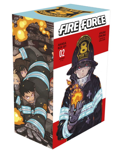 Cover for Atsushi Ohkubo · Fire Force Manga Box Set 2 (Vol.7-11) - Fire Force Manga Box Set (Paperback Book) (2024)