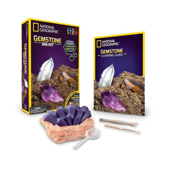 Cover for Bandai · National Geographic: Gemstone Dig Kit (Toys)