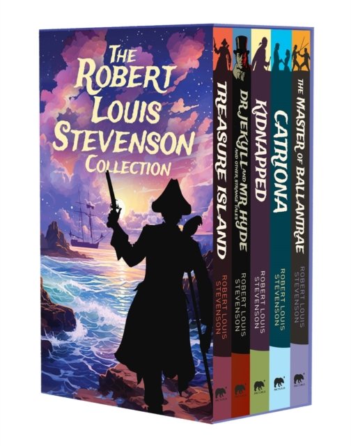 Cover for Robert Louis Stevenson · The Robert Louis Stevenson Collection: 5-Book Paperback Boxed Set - Arcturus Classic Collections (N/A) (2024)