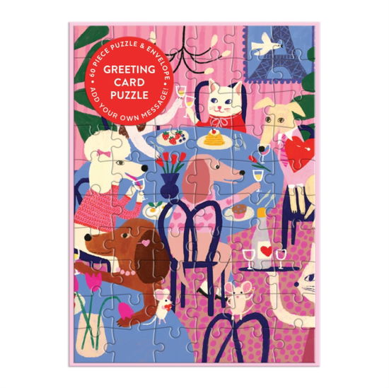 Cover for Galison · Paws for Love Greeting Card Puzzle (GAME) (2026)
