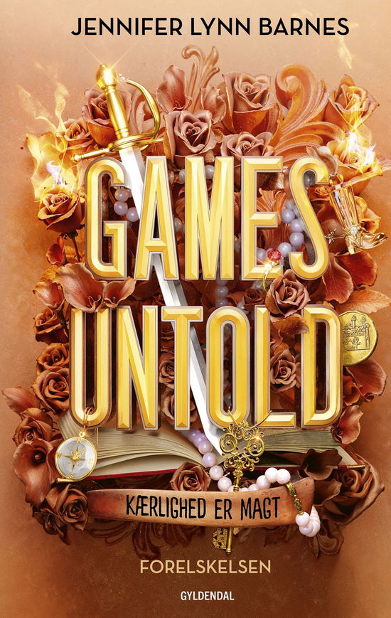 Cover for Jennifer Lynn Barnes · The Inheritance Games: Games untold - Forelskelsen (Bound Book) [1st edition] (2025)