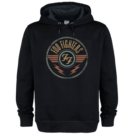 Cover for Foo Fighters · Foo Fighters Air Amplified Vintage Black Medium Hoodie Sweatshirt (T-shirt) (2024)