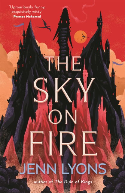 Cover for Jenn Lyons · The Sky on Fire (Paperback Book) (2025)