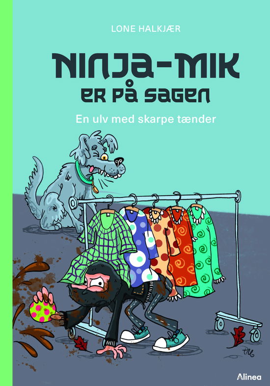 Cover for Lone Halkjær · Ninja-Mik er på sagen: Ninja-Mik på sagen - En ulv med skarpe tænder, Grøn Læseklub (Bound Book) [1e uitgave] (2024)