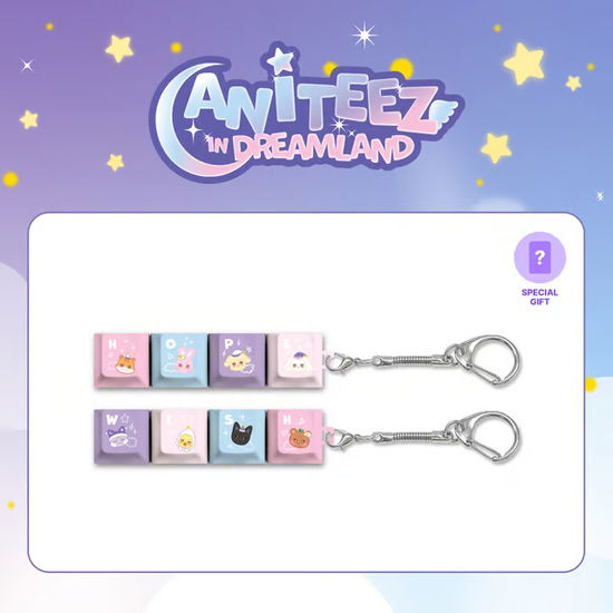 Cover for ATEEZ · Aniteez In Dreamland - Keycap Keyring (Keyring) (2025)