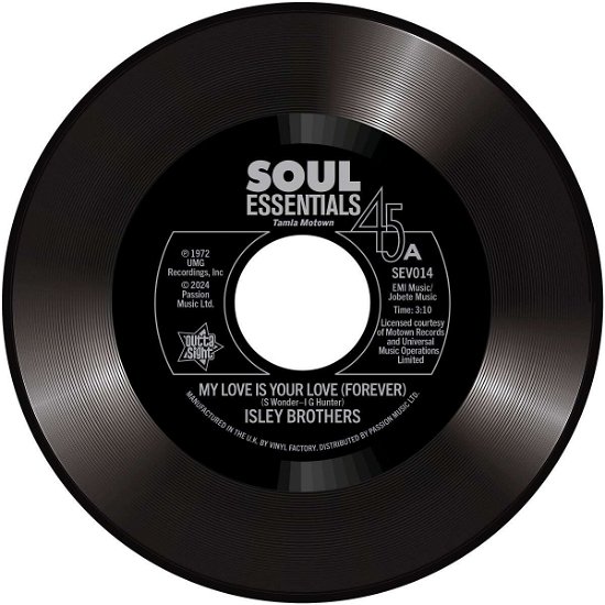 Cover for Isley Brothers · My Love is Your Love (Forever) / Tell Me It's Just (7&quot;) (2024)