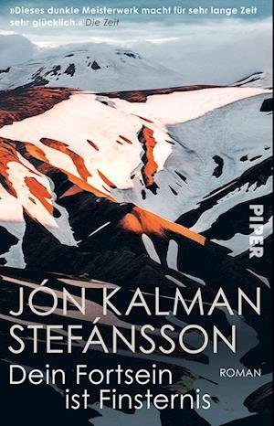Cover for Jón Kalman Stefánsson · Dein Fortsein ist Finsternis (Bog) (2024)
