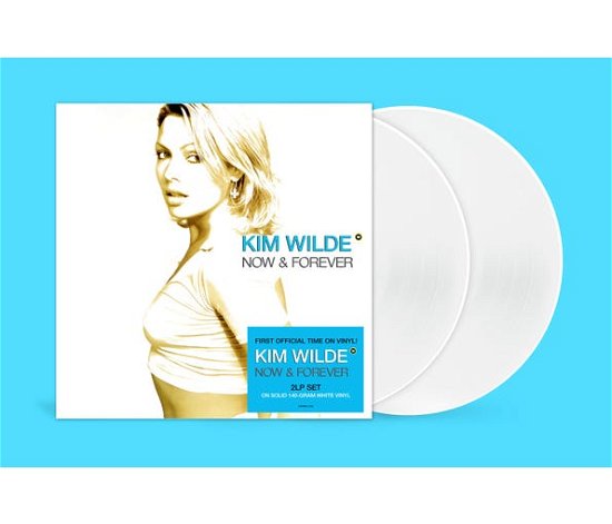 Cover for Kim Wilde · Now &amp; Forever (LP) [White Coloured edition] (2024)