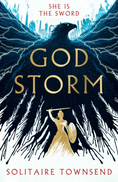 Cover for Solitaire Townsend · Godstorm (Hardcover bog) (2026)