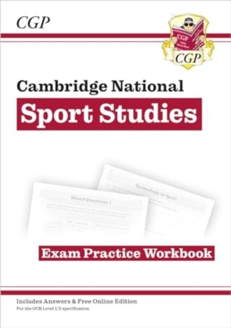 Cover for CGP Books · New OCR Cambridge National in Sport Studies: Exam Practice Workbook - CGP Cambridge National (Paperback Book) (2023)