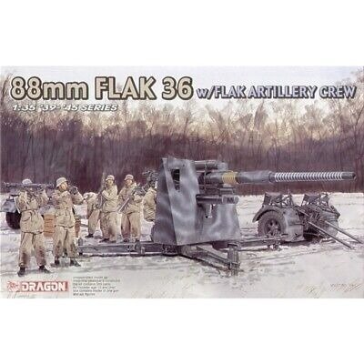 Cover for Dragon · 1/35 88mm Flak 36 W/ Flak Artillery Crew (Toys)