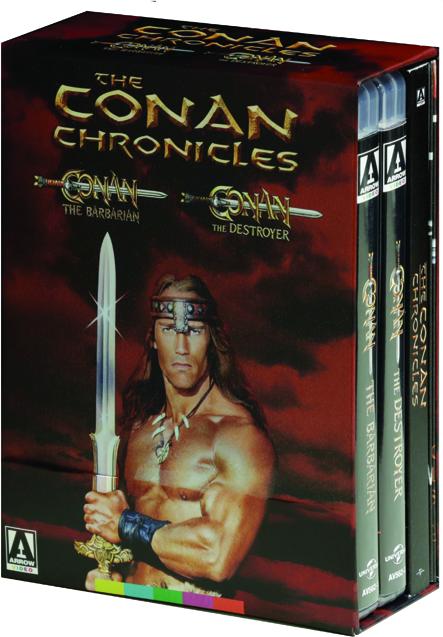 Cover for Conan Chronicles: Conan the Barbarian &amp; Conan the (Blu-ray) (2024)