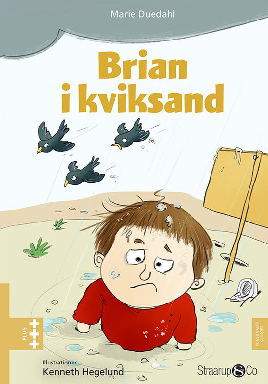 Cover for Marie Duedahl · Plus: Brian i kviksand (Hardcover Book) [1st edition] (2025)