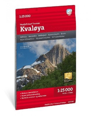 Cover for Tromso: Kvaloya - Hoyfjellskart - High alpine map (Map) (2023)