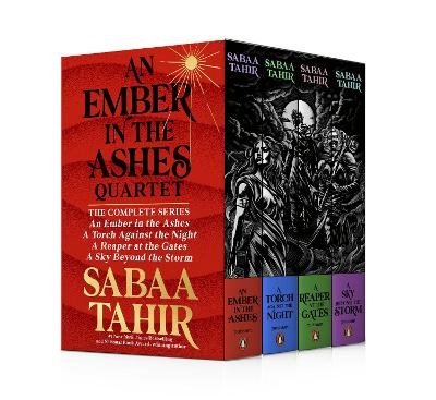 Cover for Sabaa Tahir · An Ember in the Ashes Complete Series Paperback Box Set (4 books) (Book) (2024)