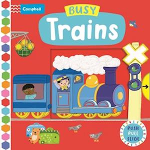 Cover for Campbell · Busy Trains (Book) (2024)
