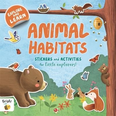 Cover for Autumn Publishing · Animal Habitats - Early learning sticker book for little explorers (Pocketbok) (2024)