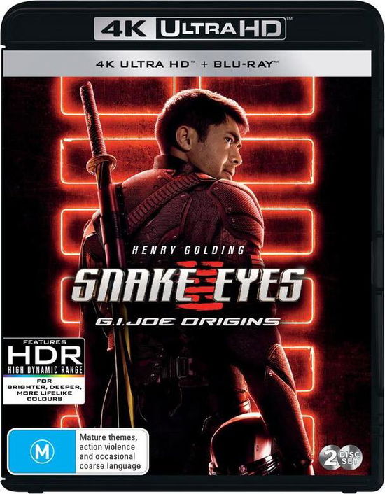 Snake Eyes: G.i. Joe Origins - Robert Schwentke - Filmy - Universal Sony Pictures Home Entertainme - 9317731167607 - 20 października 2021