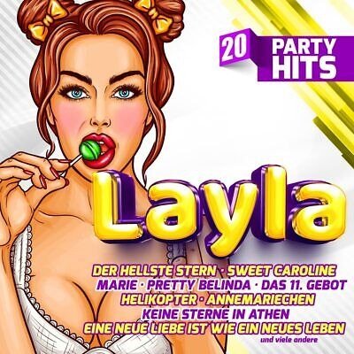 Cover for Layla - 20 Party Hits - Die Gr (CD) (2022)