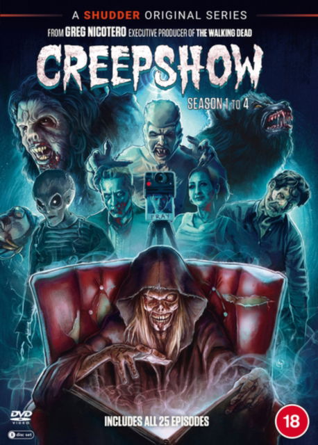 Cover for Creepshow S14 DVD · Creepshow: Season 1-4 (DVD) (2023)