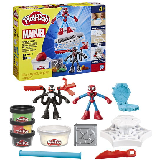 Cover for Hasbro · PD Spider-Man Netz-Action Knetset (Toys)