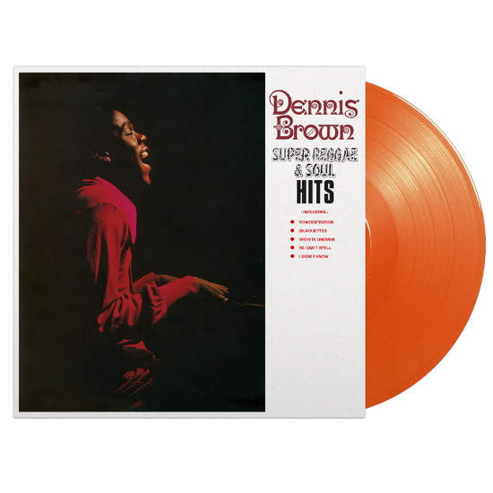 Cover for Dennis Brown · Super Reggae &amp; Soul Hits (LP) [Orange Vinyl edition] (2025)