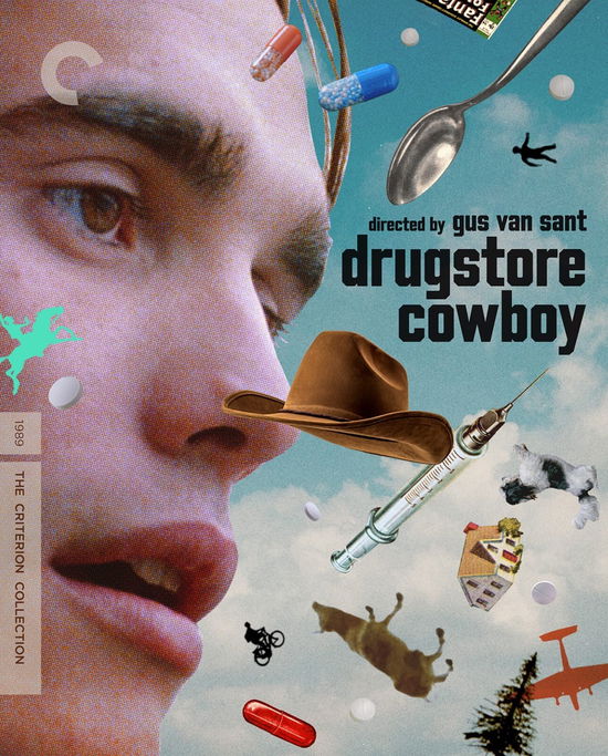 Cover for Criterion Collection · Drugstore Cowboy (Blu-Ray) (2025)