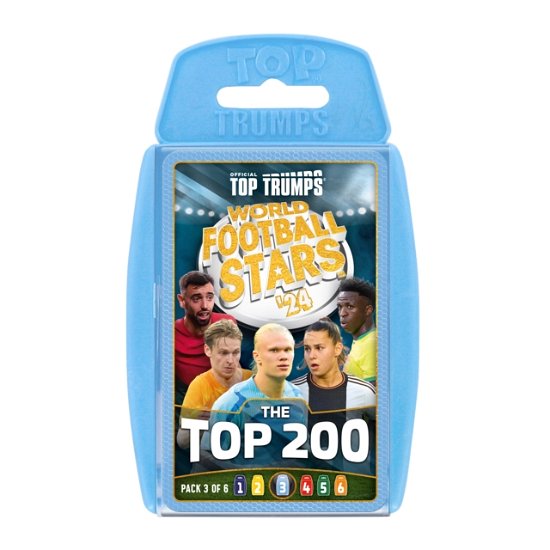 Cover for Winning Moves · Top Trumps World Football Stars Top 200 Cards - Pack 3 (Pocketbok) (2024)