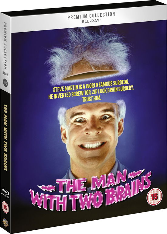 Cover for The Man with Two Brains · The Man With Two Brains (Blu-Ray) (2025)