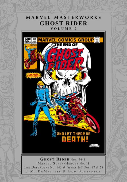 Cover for J.M. DeMatteis · Marvel Masterworks: Ghost Rider Vol. 7 (Hardcover Book) (2025)