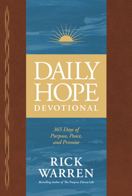 Cover for Rick Warren · Daily Hope Devotional (Læderbog) (2025)