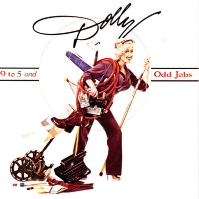 Cover for Dolly Parton · 9 to 5 and Odd Jobs (Limited Edition, &quot;Rising Sun&quot; Galaxy Colored Vinyl) (LP) (2021)