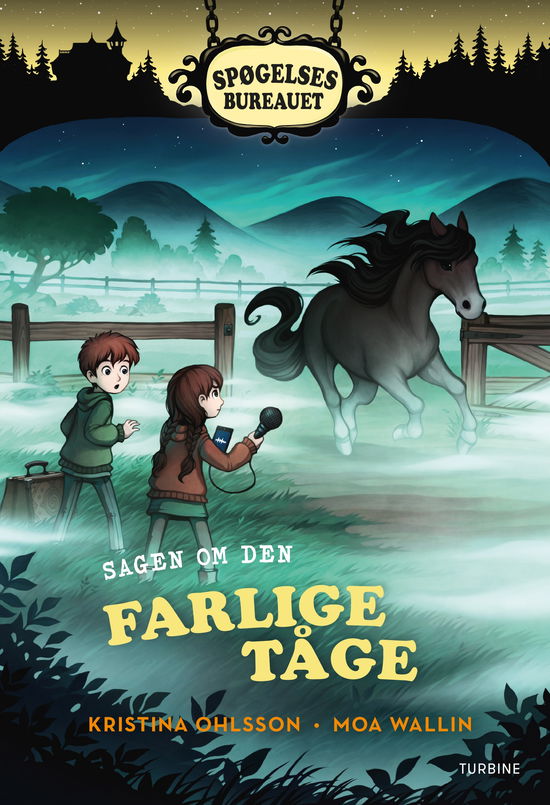 Cover for Kristina Ohlsson · Øvrig letlæsning: Spøgelsesbureauet. Sagen om den farlige tåge (Inbunden Bok) [1:a utgåva] (2025)