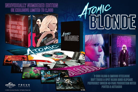 Cover for Atomic Blonde: Collector's Edition (4K Ultra HD) (2024)