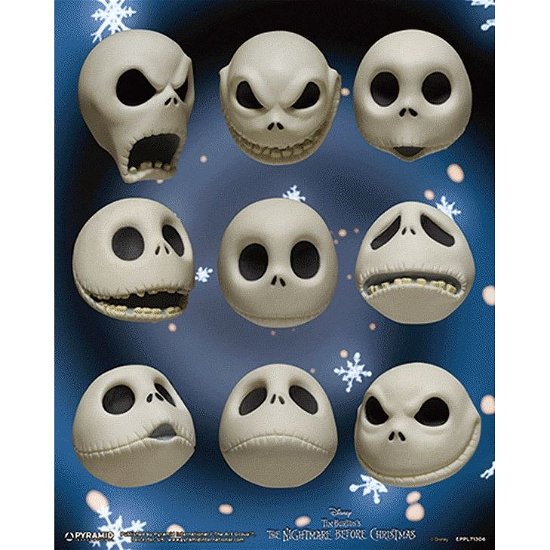 Cover for Disney: Pyramid · The Nightmare Before Christmas - Jack Expressions - 25X20 Cm (3D Lenticular Print / Stampa) (MERCH)