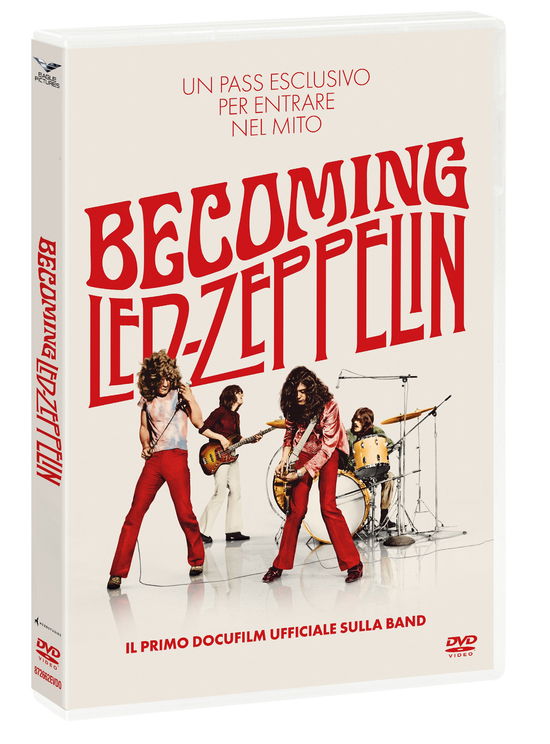 Cover for Becoming Led Zeppelin (DVD) (2025)