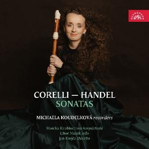 Cover for Monika Knoblochová · Corelli &amp; Handel: Sonatas (CD) (2025)