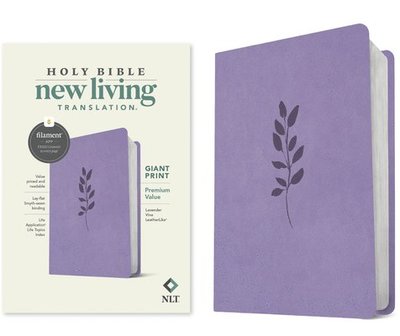 Cover for Tyndale · Lp-Nlt Giant Print Premium Filament Lave (Buch) (2024)