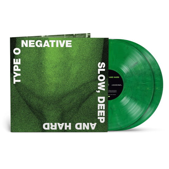 Cover for Type O Negative · Slow Deep And Hard (LP) [Rocktober 2024 Green And Black Vinyl edition] (2024)