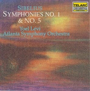 Cover for Sibelius / Levi / Aso · Symphonies 1 &amp; 5 (CD) (2002)