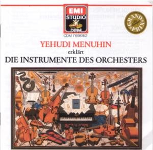 Cover for Menuhin Yehudi · Instruments of the Orchestra (CD) (2004)