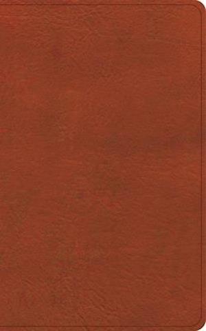 Cover for Csb Bibles by Holman · Holy Bible: Christian Standard Bible, Burnt Sienna, Leathertouch, Single-column, Personal Size, Reference (Hardcover Book) (2025)