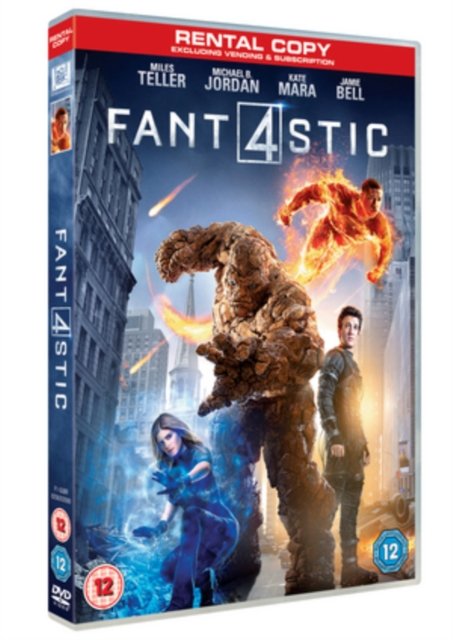 Cover for Fantastic Four (DVD) (2015)