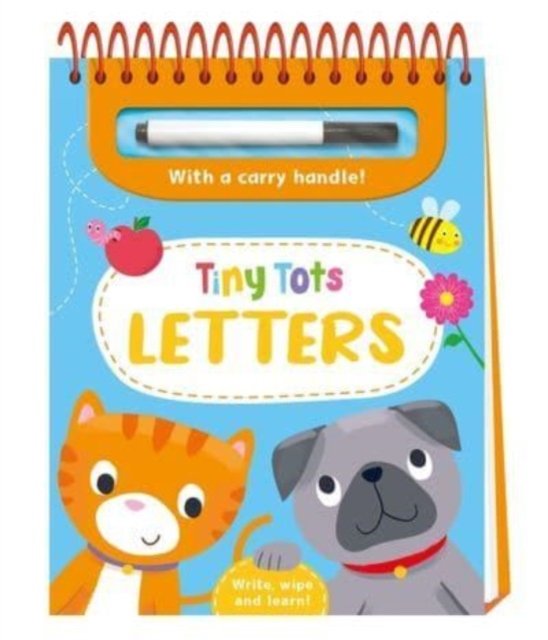 Cover for Igloo Books · Tiny Tots Letters - Write, wipe and learn (Hardcover bog) (2024)