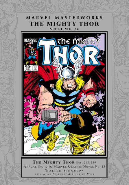 Cover for Walter Simonson · Marvel Masterworks: The Mighty Thor Vol. 24 (Hardcover Book) (2025)