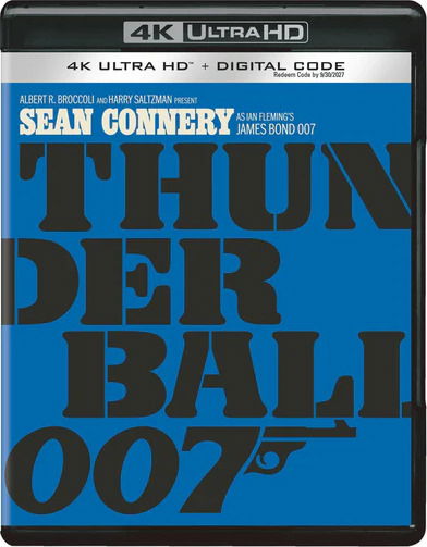 Cover for Thunderball (4K Ultra HD/BD) (2025)