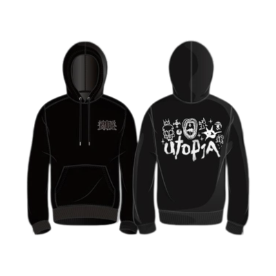 Cover for P1HARMONY · LIVE TOUR 2025 [P1ustage H : UTOP1A] IN EUROPE - HOODIE (Hoodie) [Black Hoodie edition] [Medium] (2025)